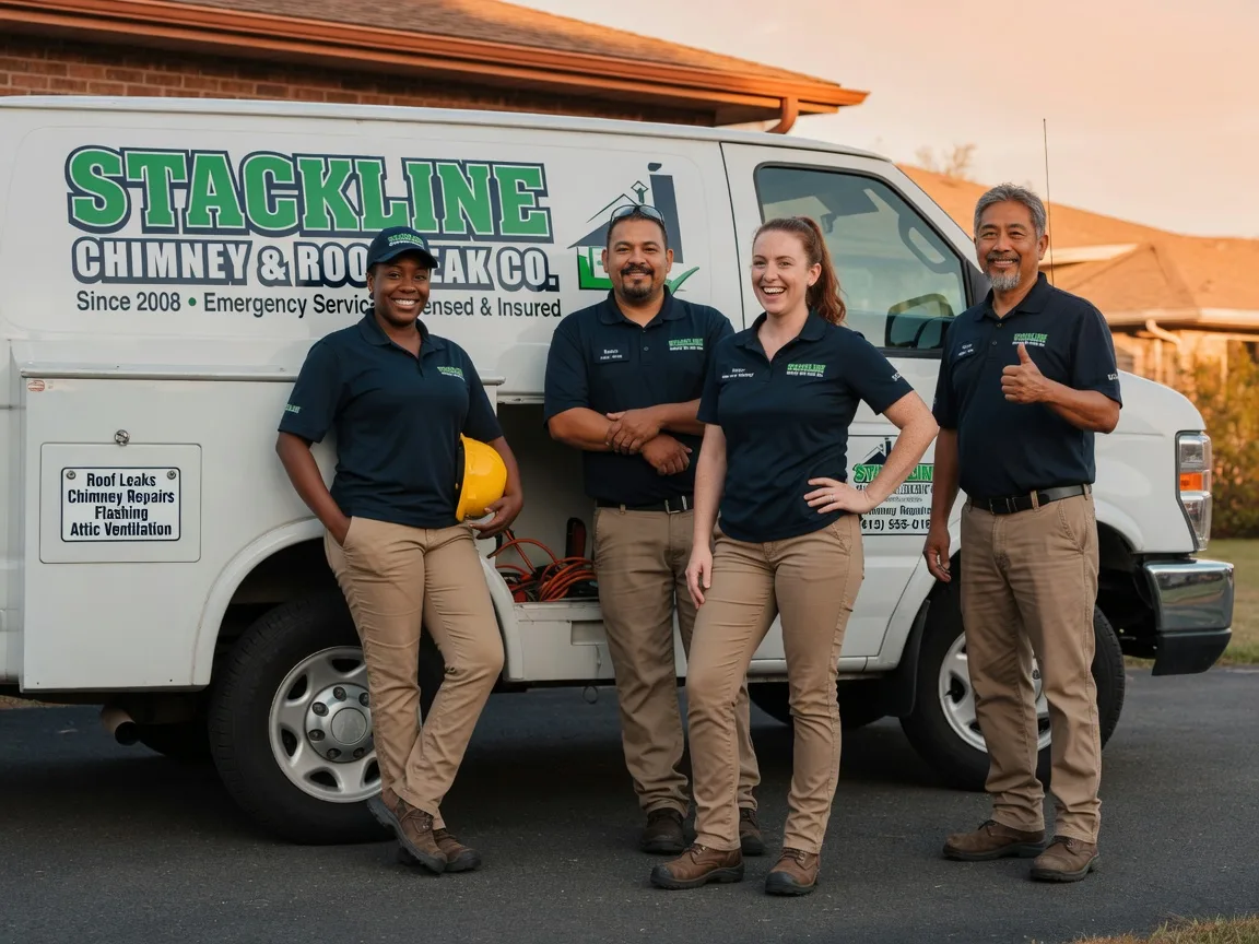 Chimney flashing repair company in Farmersville, OH